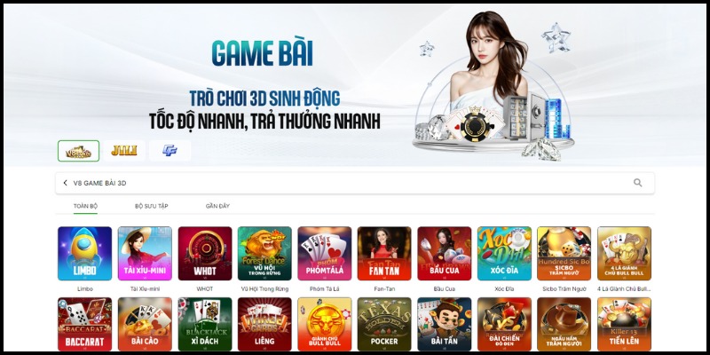 Game bài đổi thưởng thu hút hàng trăm lượt tham gia mỗi ngày